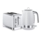 Inspire Kettle and Toaster Set White 2 Slice