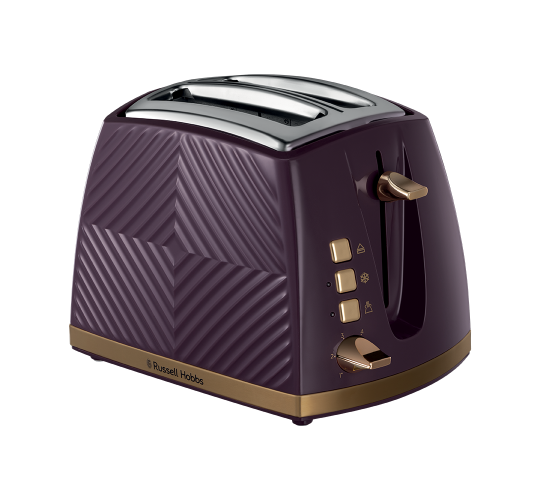 Groove 2-Slice Toaster Mulberry