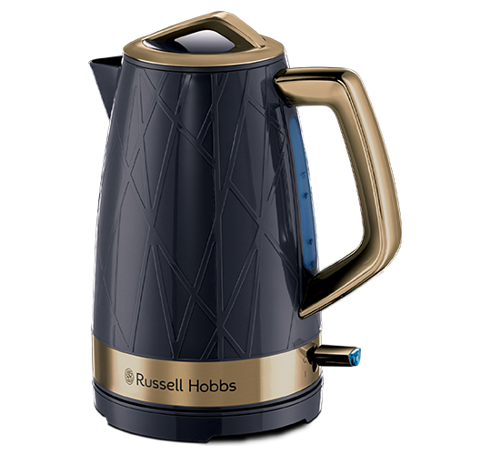 Structure Kettle - Brass Ombre Blue