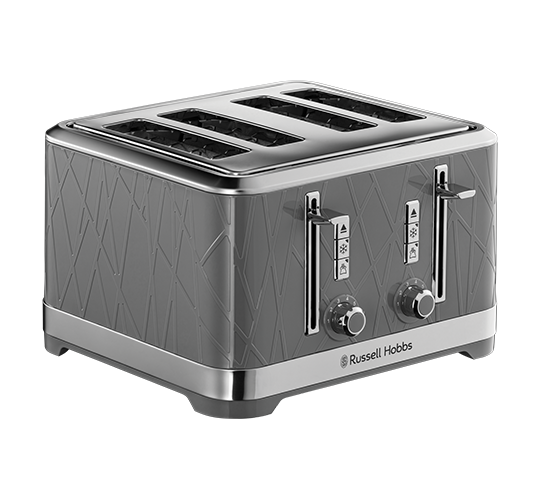 Structure Grey 4 Slice Toaster